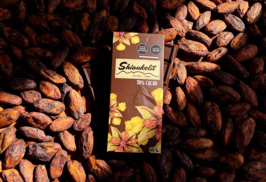 Tableta de chocolate 70% cacao Shiaukelit